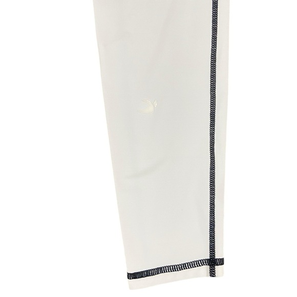 Glyder black/gray/white high waist leggings contrast Overstitching size small - Picture 4 of 5